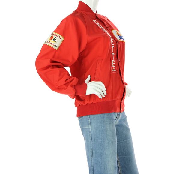 70s Vintage Chevrolet Corvette Stingray Car Show Me Vettes NCRS Racing Jacket - Picture 6 of 13